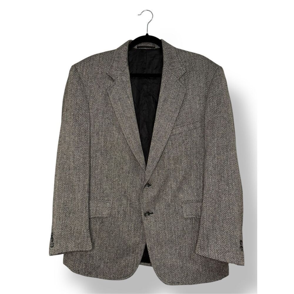 Pendleton Men’s 42 Sport Coat Blazer Jacket Tweed Wool Blend Two Button